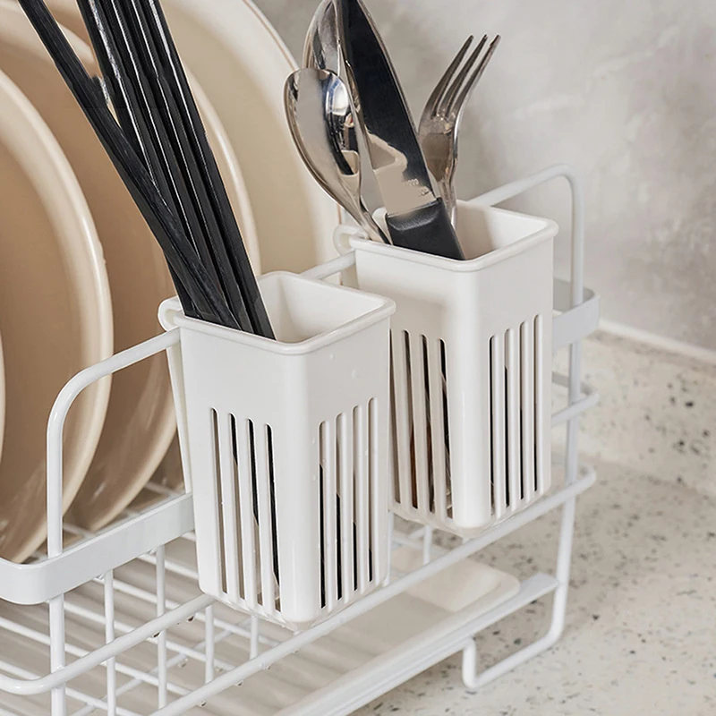 

Multifunctional Kitchen Chopsticks Holder Hanging Drain Box Organizer Storage Rack Save Space Hanging Tableware Holder