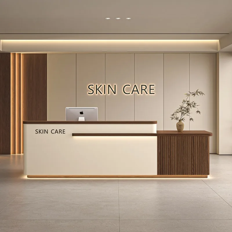 Design Aesthetic Reception Desks Best Company Modern Beauty Luxury Reception Desks Unique Wood Hotel Bureau Lounge Furniture