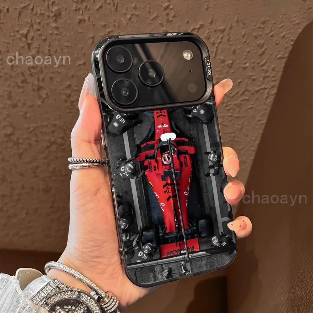 

Racing car pattern Phone Case case for iPhone17 16 15 14 13 12 11 Pro/ Max/Plus shock-proof rear cover anti-fingerprint