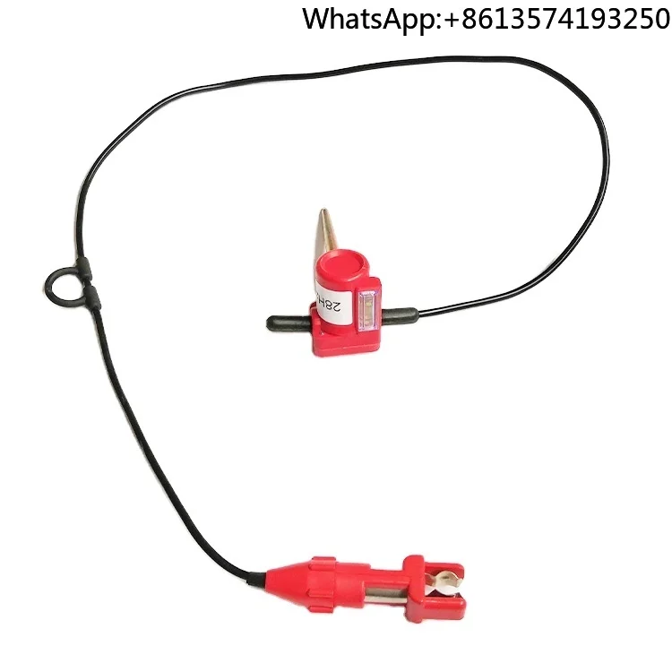 

20DX Geophone 28Hz in Land Horizontal Geophone case with Split Spring Clips Connector/28 Hz Geophone String