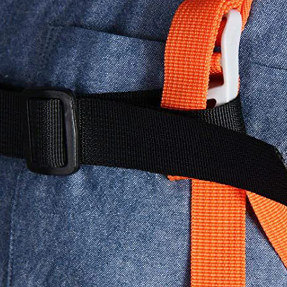 2 Pcs Adjustable Backpack Straps Chest Belts Rucksack Outdoor Camping Travel Quick Release Nylon ABS