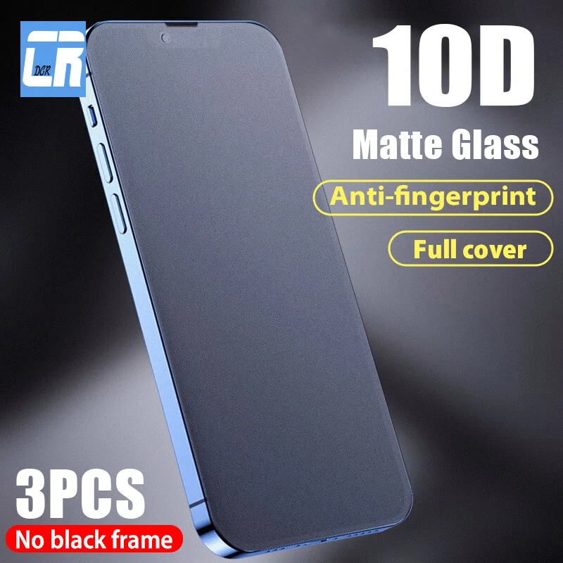 

Матовое защитное стекло на весь экран для iPhone 13, 14, 15 Pro, 12 Mini, закаленное стекло на iPhone 12, 11 pro, XS Max, XR, защитное стекло