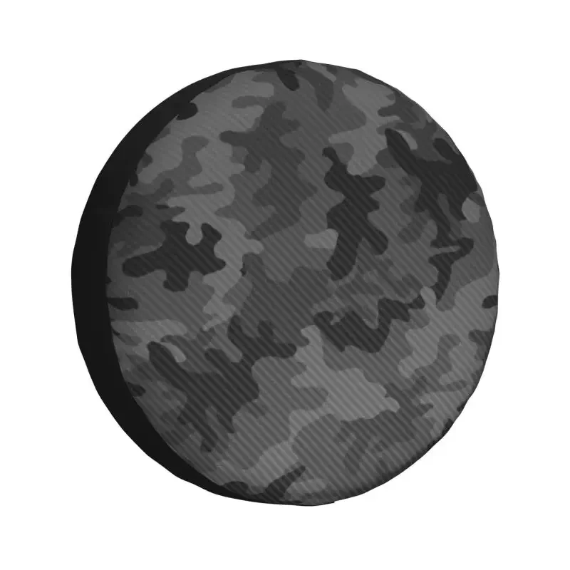 Carbon Camo Tire Cover 4WD 4x4 Trailer Army Military Camouflage Spare Wheel Protector for Toyota RAV4 Prado 14