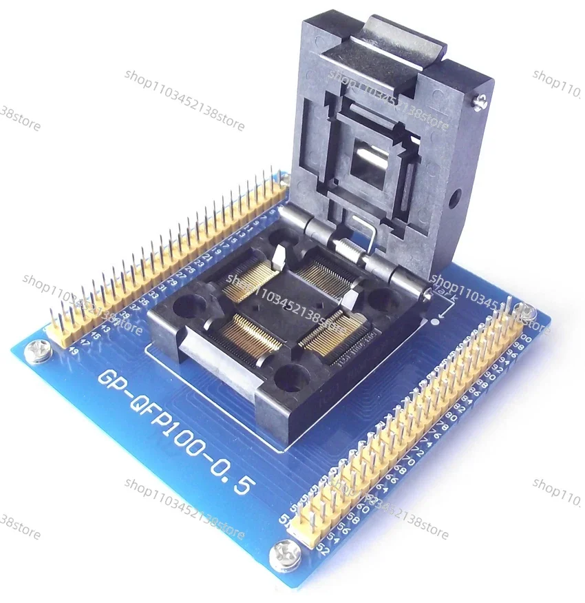 Test socket QFP100 TQFP100 LQFP100 programming socket Programming socket