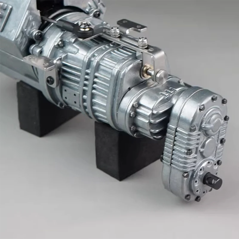 

Мотор-редуктор 27T/35T для моделей 1/14 Tamiya RC: трехскоростной металлический редуктор для тягачей и внедорожников, комплект для модернизации