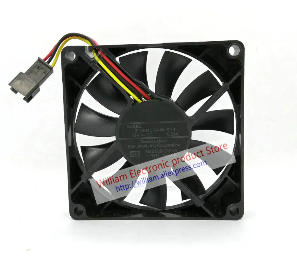 New Cooling Fan for Projector 80*80*15MM 12v 0.09a 3106RL-04W-S19
