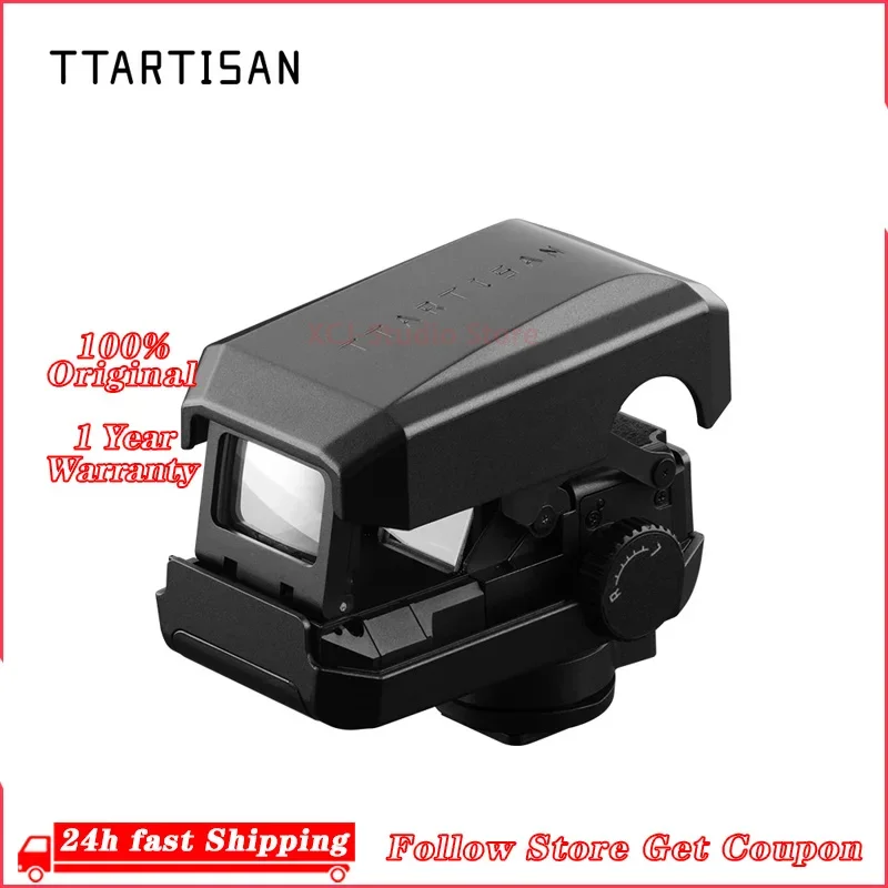 TTARTISAN Dot Sight for DSLR and Mirrorless Cameras Photography Accessories with Cold Shoe Mount Lightweight 73g