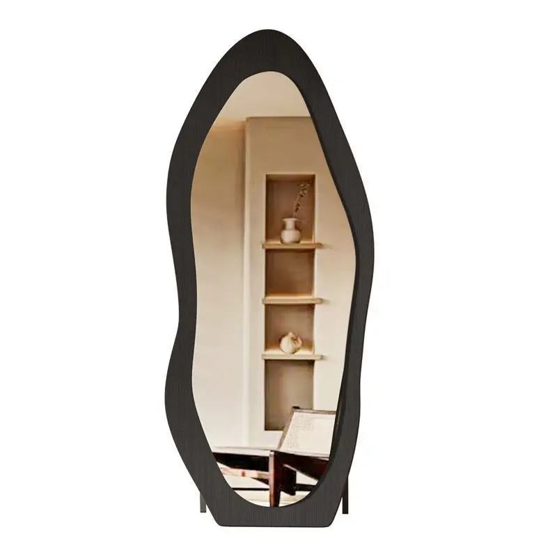 Floor-to-ceiling mirror household bedroom living room full-body mirror wall-mounted clothing store try-on mirror