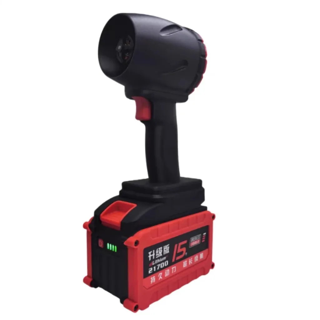 【Schnelle Lieferung】Für Makita 21V Akku 64mm Turbogebläse Bürstenloses kabelloses elektrisches Luftgebläse 2000g Schub Handheld Turbo Jet F