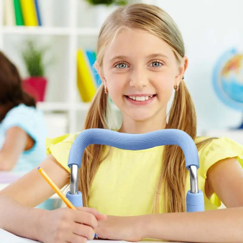 Sitting Posture Corrector Children Correct Writing Posture Prevent M-shaped Eyesight Protector Adjustable Clavicle Spine Back