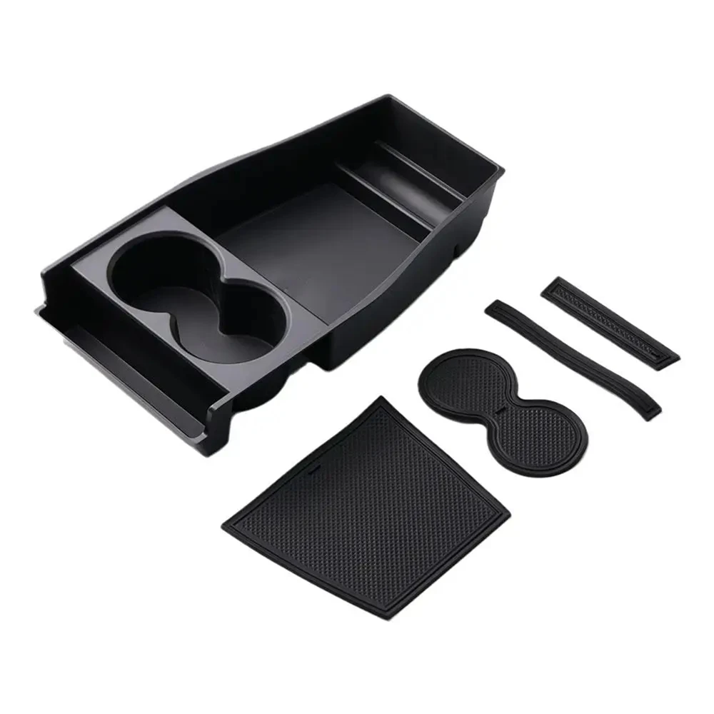 

​For Hyundai IONIQ 5 2022 2023 Armrest Storage Box Cup Holder Organizer Tray Center Console Stowing Tidying Car Accessories