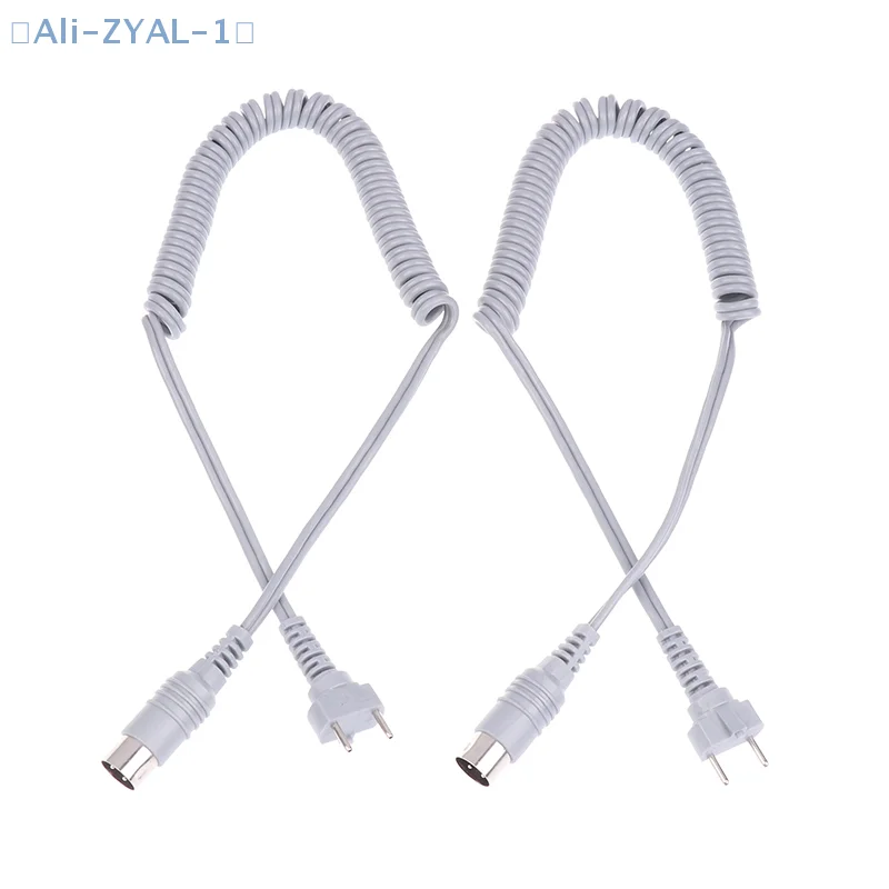 【ZYAL-1】1.5M Grey 3-pin 9mm For Strong 210 204 90 105L 102L Nail Handle Power Cable Electric Manicure Drill Spring Wire