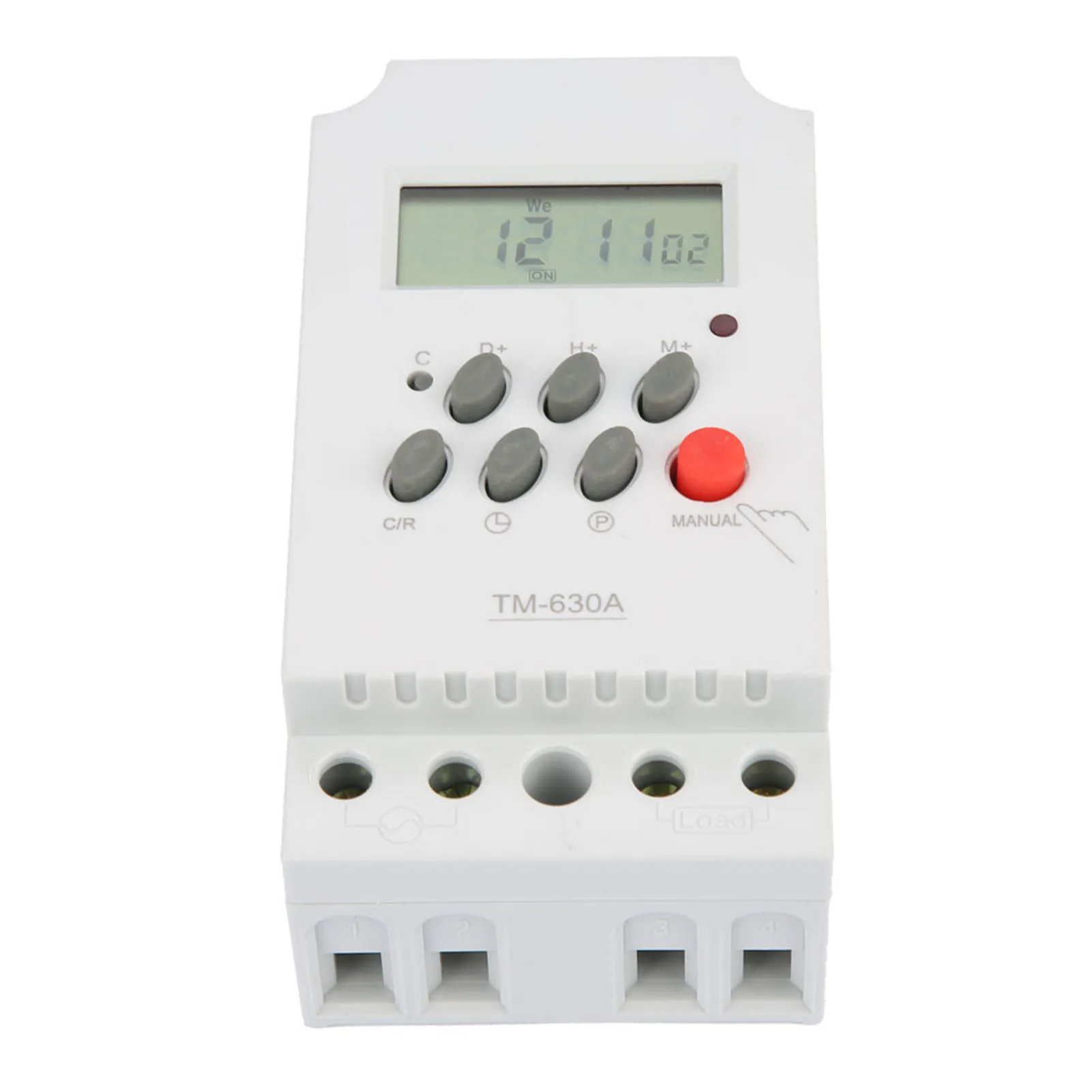 TM630A Mini LCD Digital Microordenador Control Temporizador de potencia Interruptor (12 V CC)