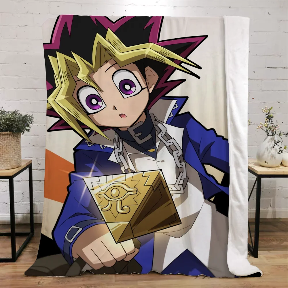 Yu Gi Oh Knitted Blanket King Size Home and Decoration Sofa Blankets & Throws Beach Towel Bed Throw Fluffy Plaid Luxury Bedding