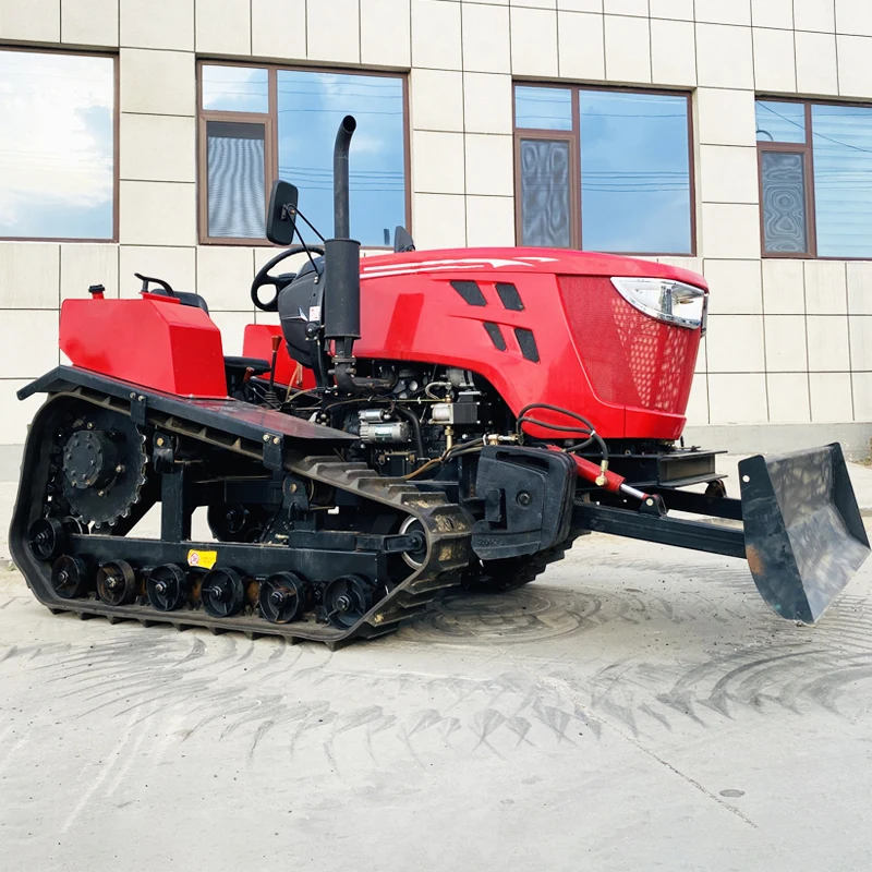 

Customized Crawler Tractor Cultivator, 60 HP, Multifunctional Rotary Tiller & High-Power Cultivator