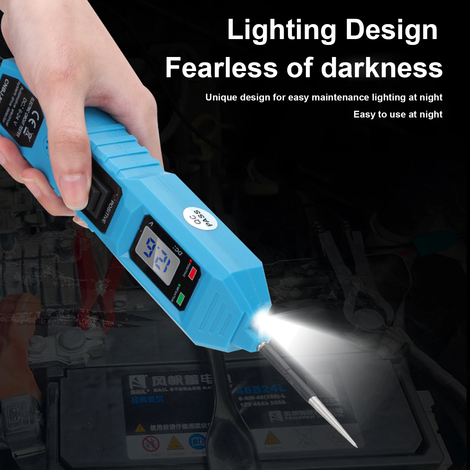 

Новый тестер автомобильных цепей, многофункциональный драйвер, комплект автомобильных зондов, электрическая система, диагностический инструмент для автомобиля