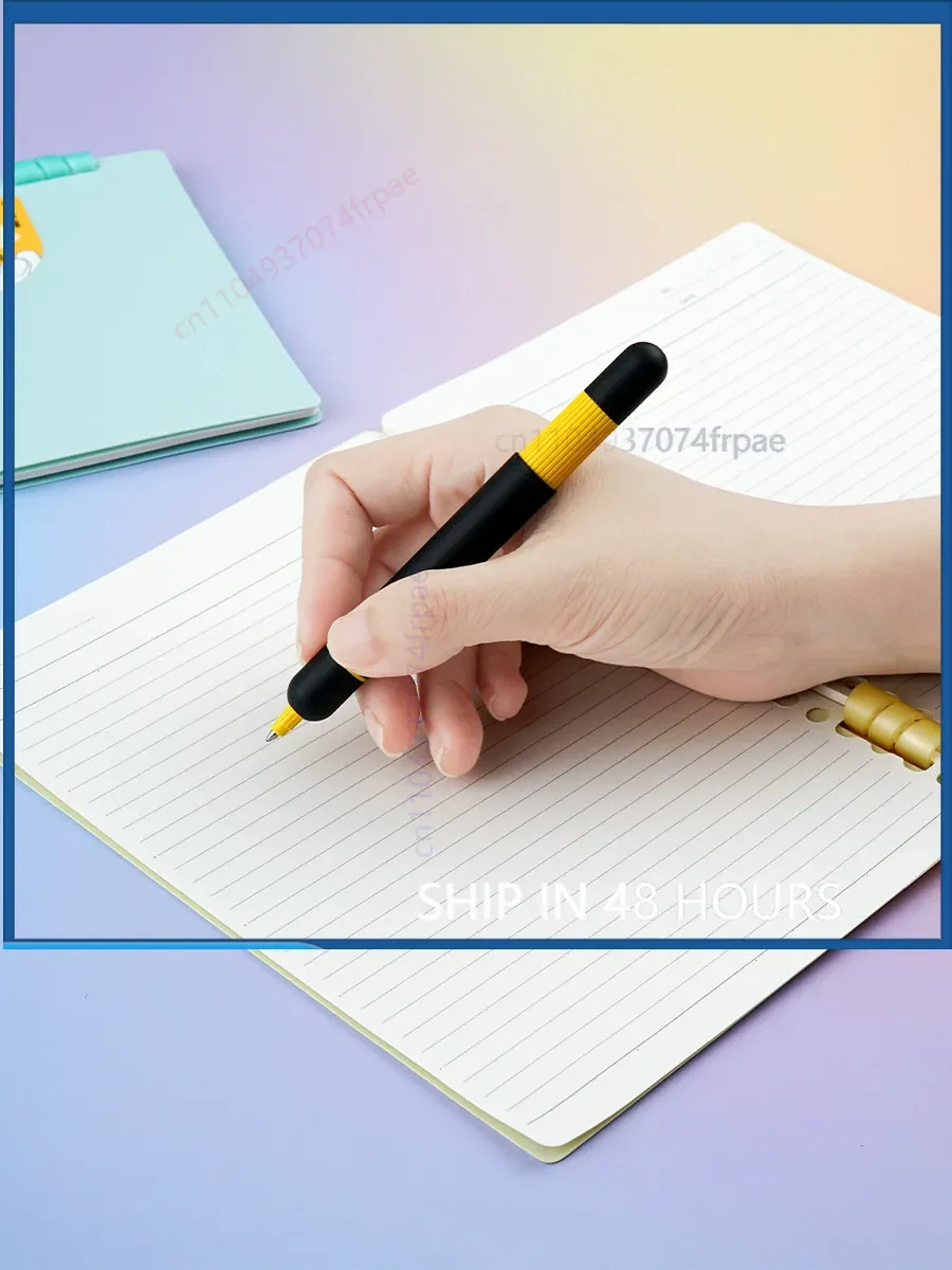 For KINGJIM LASENO Flexible Spiral Loose‑Leaf Notebook A5 B5 Ruled Line Detachable Student Office Journal Notepad（2pcs）