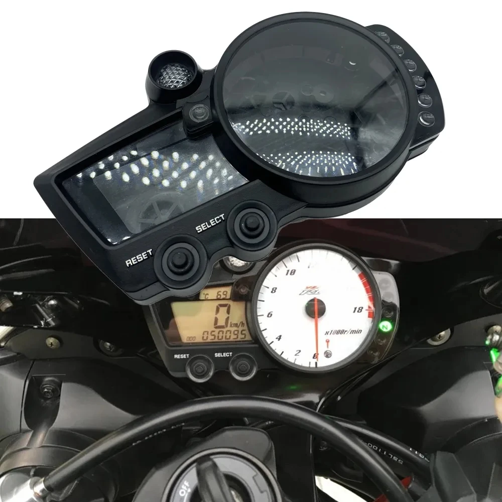 Speedometer Odometer Instrument Meter Housing Cover Tachometer Gauge For YAMAHA YZF-R1 2002 2003 R6 2003 2004 2005 R6S 2008 2009