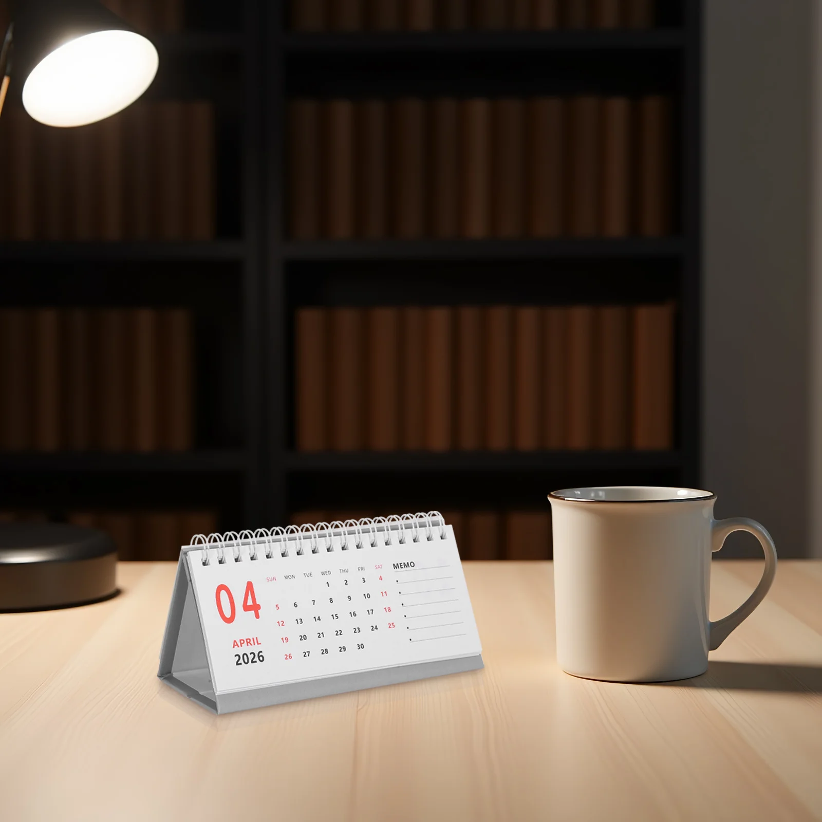 

Маленький настольный календарь на 2025-2026, мини-раскладной планировщик для офиса, дома, школы, ежедневного планирования, органайзер на 18 месяцев