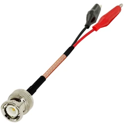 1PC SMA MCX MMCX BNC N TNC UHF Male Female Plug Jack to Crocodile Clip Pigtail Cable Extension Test Wire RG316 30cm NEW