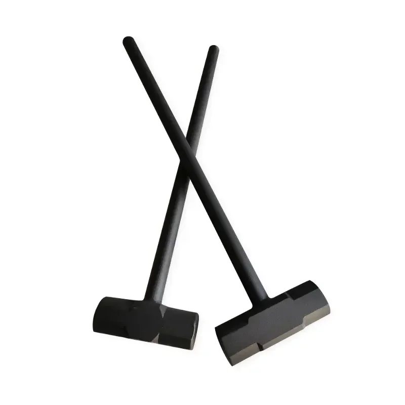 Pure Steel Explosive Strength Training Fitness Hammer Round Sledge Hammer Fitness Hammer Square Hammer