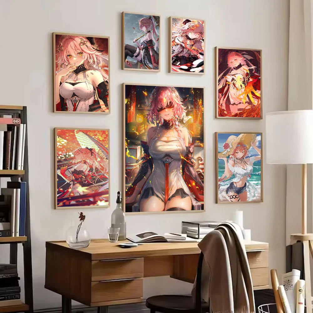 

Pretty Kawaii ChangLi Cool Wuthering Waves Poster Poster Self-adhesive Poster Whitepaper Prints Posters Artwork Wall Painting