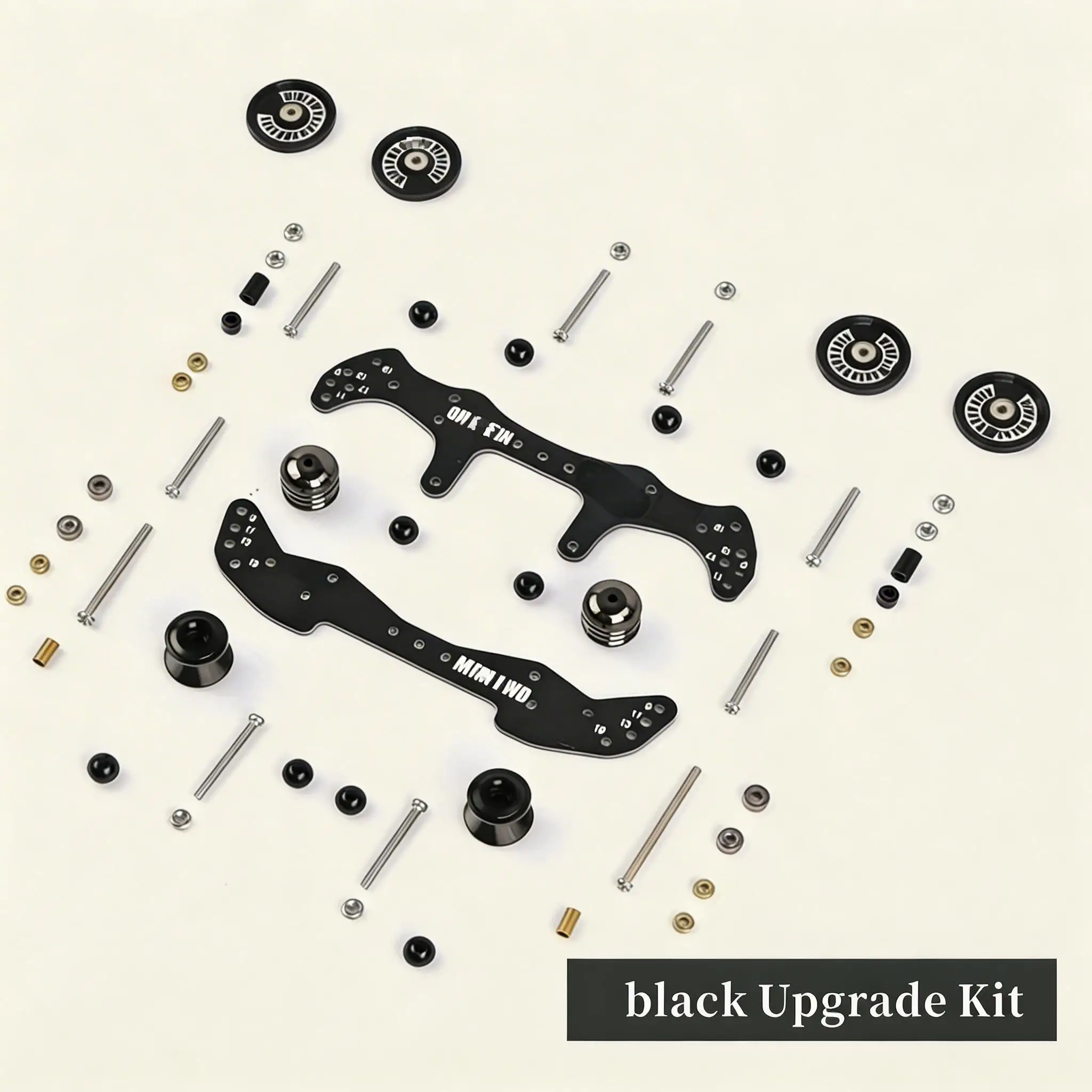 

Комплект для модернизации шасси MA/AR из FRP с алюминиевыми роликами и амортизаторами для Tamiya Mini 4WD Super AV Avatar, модифицированные детали для тюнинга