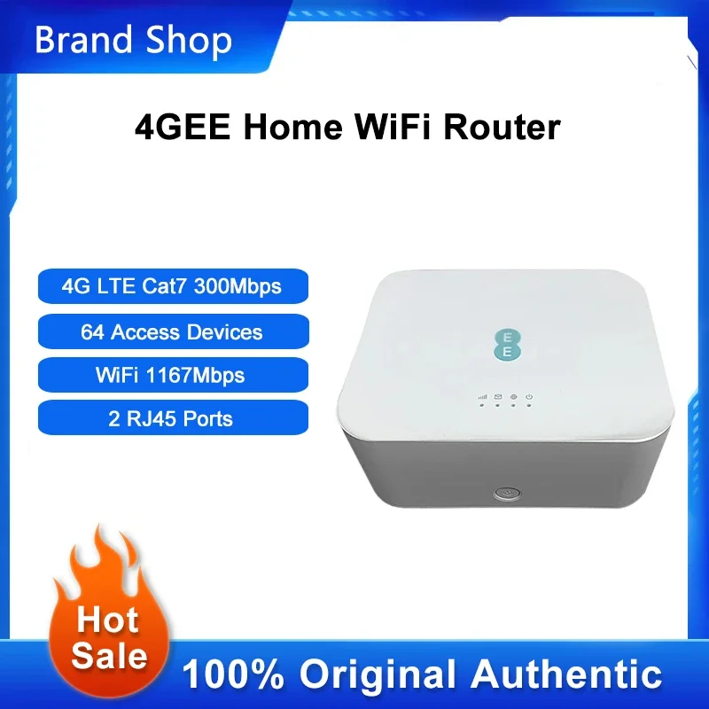 

Unlocked 4GEE Home Router D412C57 4G LTE Cat 7 300Mbps WiFi Signal Amplifier Dual Band Broadband Repeater With Sim Card Slot