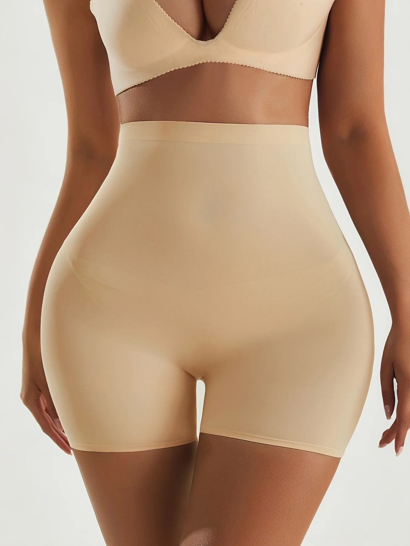 Women\'s fake buttocks simulation with raised buttocks and padding, beautiful buttocks, tight abdomen, beautiful body, thin peach