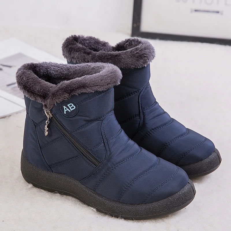 

Boots Woman Snow Plush Woman Shoes Waterproof Shoes Women Lightweight Ankle Boots Platform Botas Mujer Women's Winter Footwear