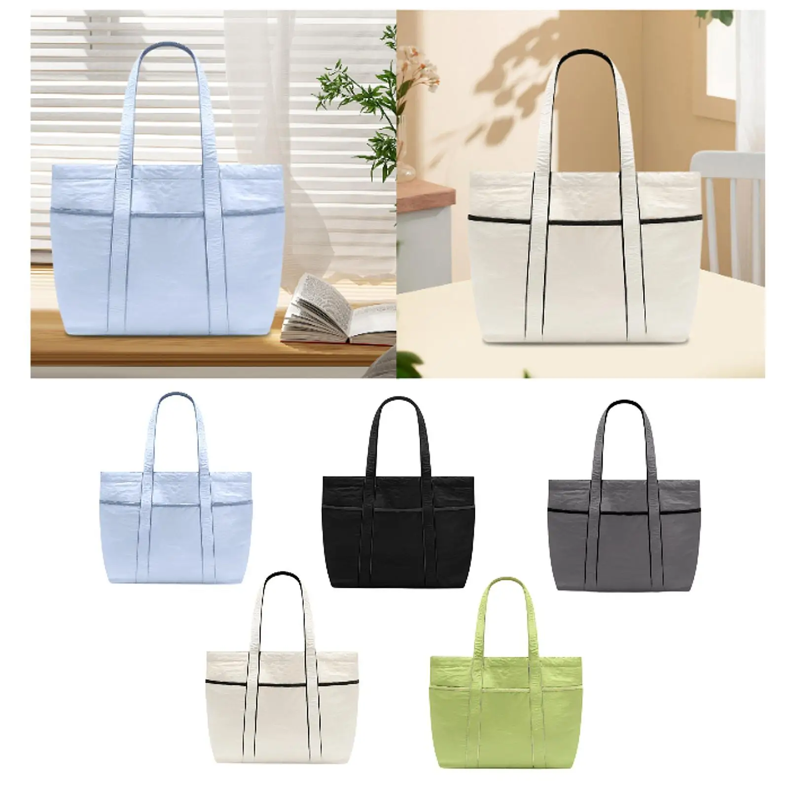 

20 L Yoga Tote Bag Travel Portable Stylish Snap Closure Sport Handbag for Daily Commutes Dating Holidays Themed Party Shopping