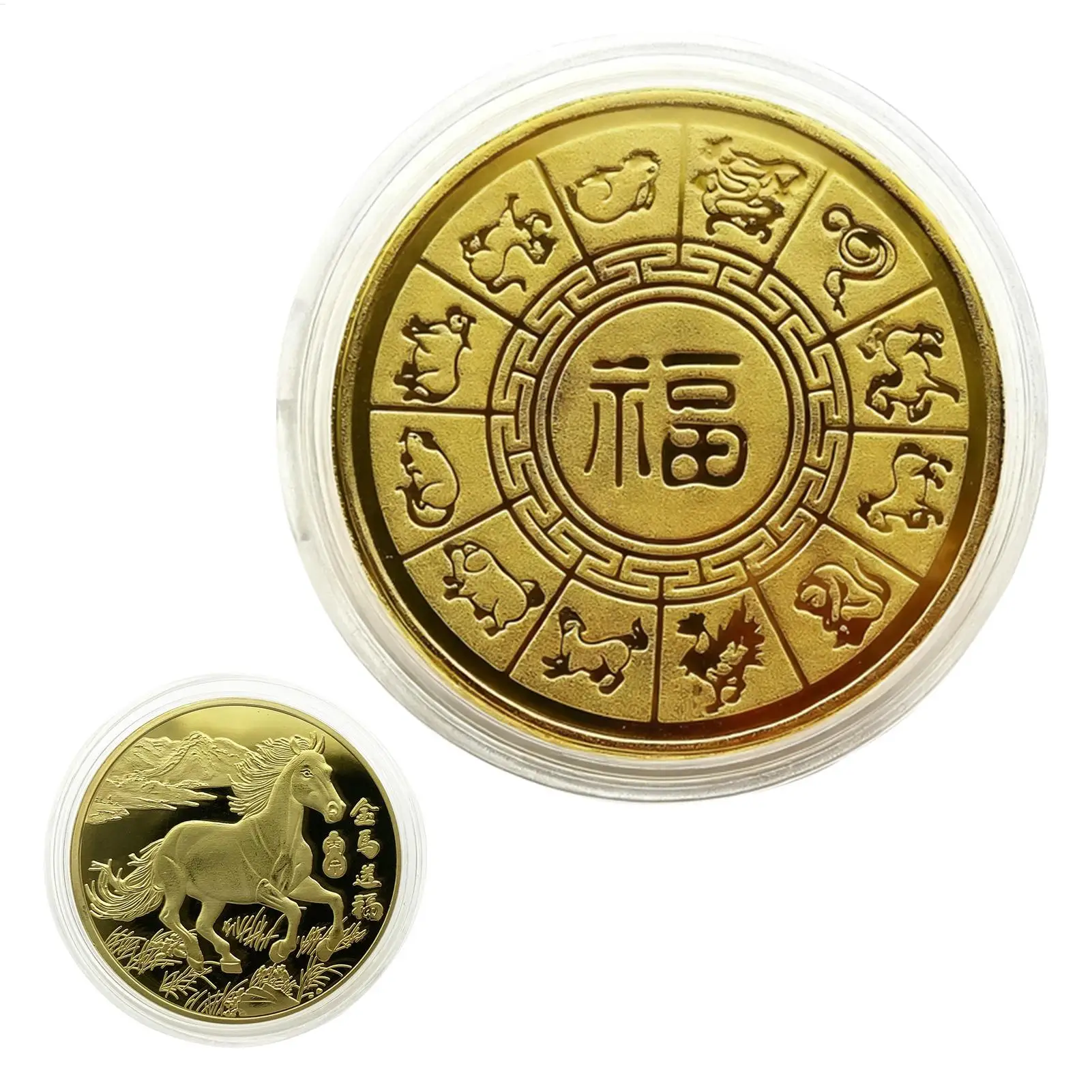 2026 Year Of The Horse Commemorative Coin, Collectible Keepsake Gift For Men, Women And Collectors drop shipping