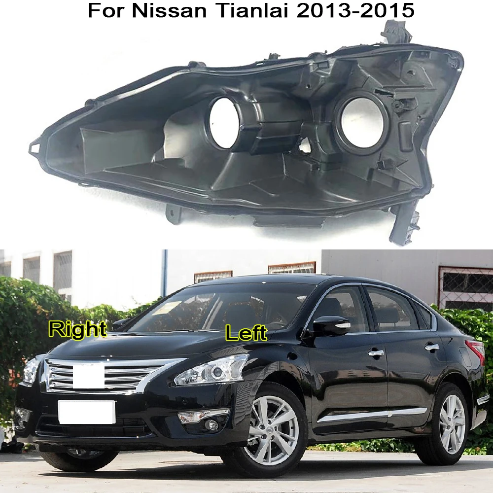 

For Nissan Tianlai 2013-2015 Car Accessory Front Light Bottom shell Substitute For Original Headlights Lampstand Base