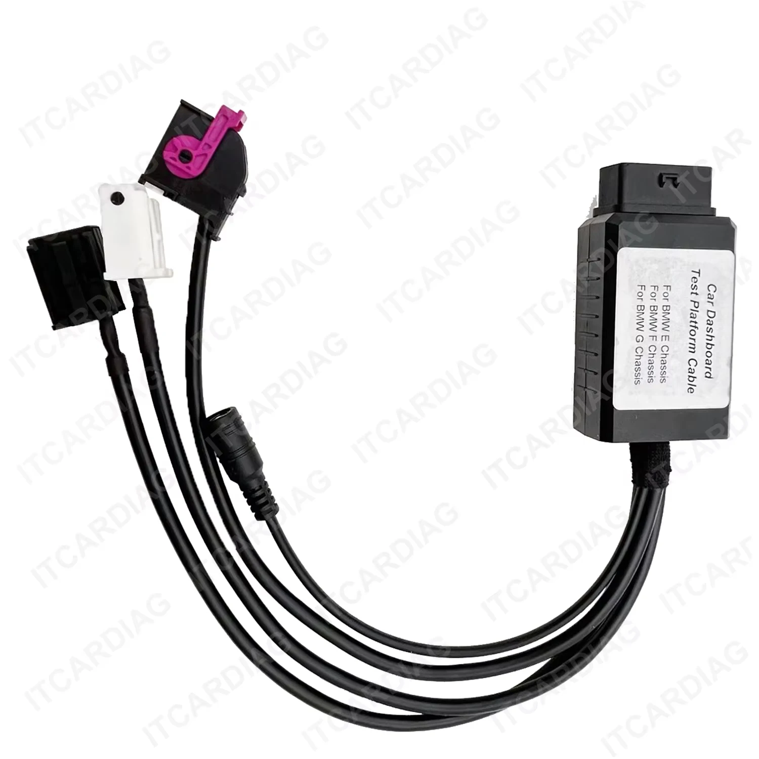 for BMW E F G Series Chassis Cluster 12V-14V Car Cluster Power Cable Dashboard Test Cable Car Instrument Test E46 E87 E90 F20 view 5