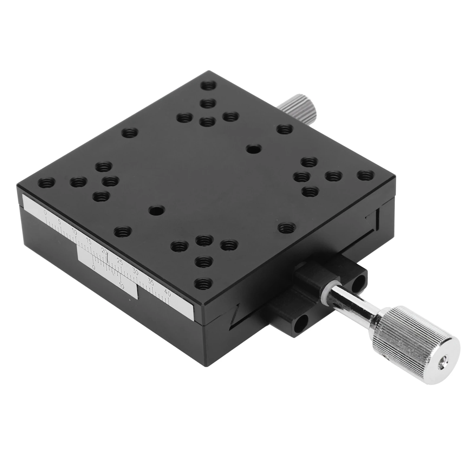 منصة يدوية لطاولة المسرح الخطي المنزلقة من سبائك الألومنيوم عالية الدقة لـ XSC60