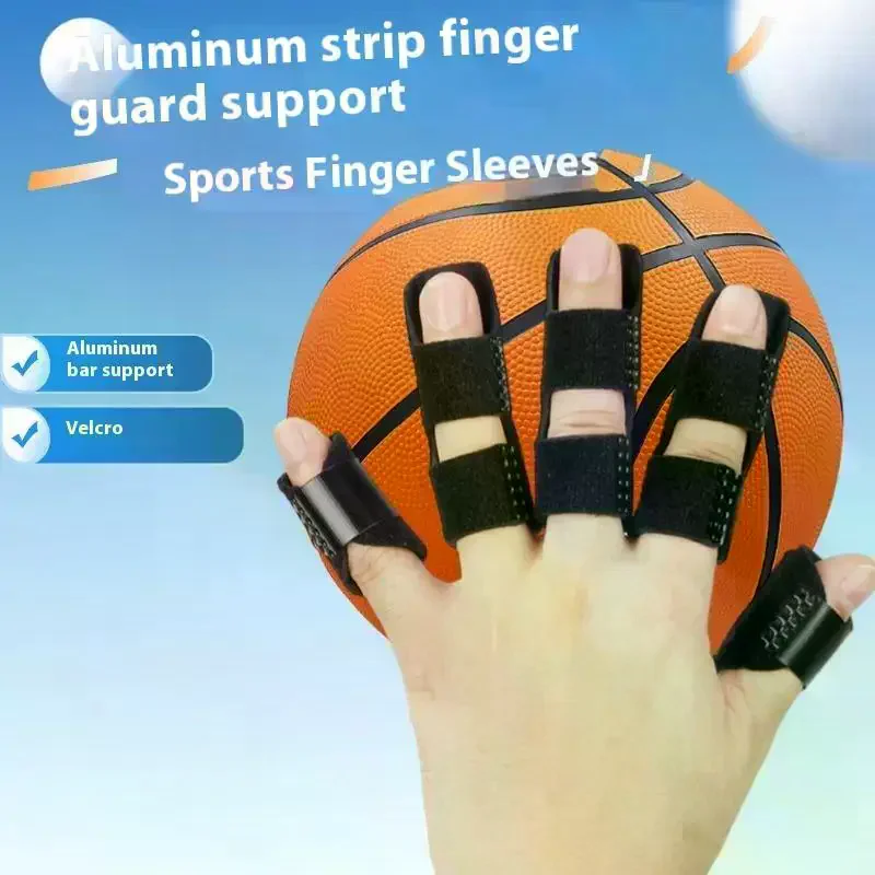 Finger Fixing Splint Straightening Brace Adjustable Strap Aluminium Plate Support Corrector Knuckle Care Recover No Bend Safe