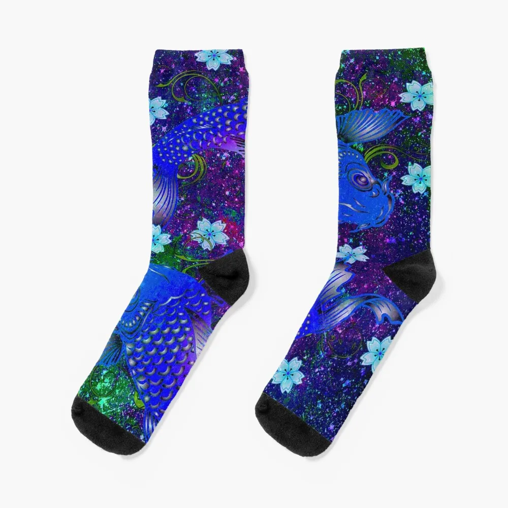 

KOI Socks floral Men's Women Socks Men's