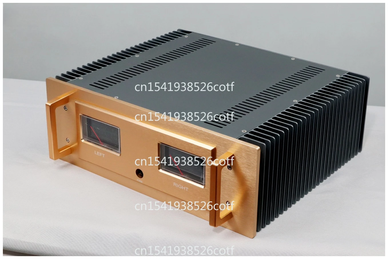 All Aluminum Amplifier Chassis Level Meter Chassis A60 Aluminum Alloy Amplifier Chassis (Including Meter Head)
