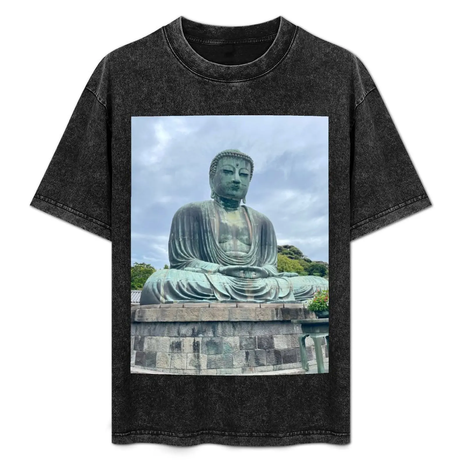 

Great Buddha of Kamakura, Japan T-Shirt Christmas Casual Tee Shirt