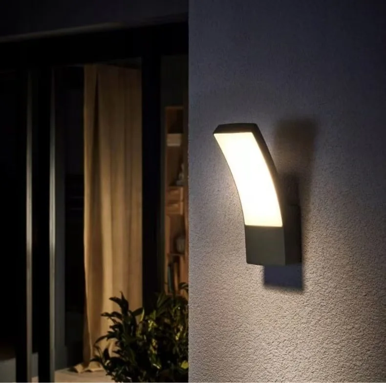 2026 Waterproof LED Wall Lamp Hardwired Outdoor Light For Garden Doorway Stair Balcony Indoor Wall Lighting