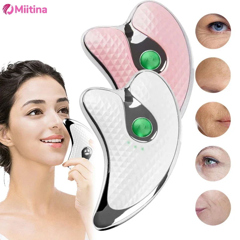 

Face Massagers Skin Scraping Facial Lifting Tighten Care Double Chin Remover Beauty Skincare Neck Anti Wrinkle Electric Massager