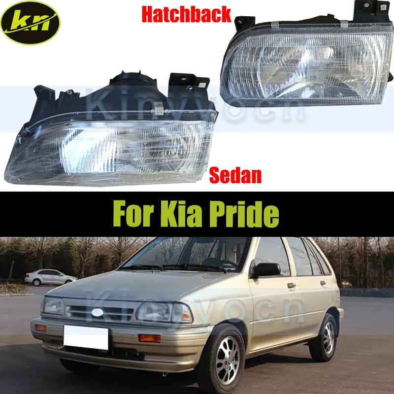

Передний бампер автомобиля, фара для Kia Pride, фара, фара