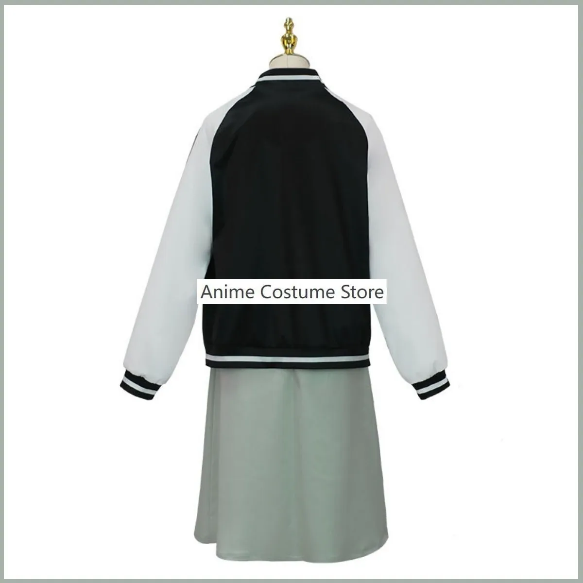 Anime Bocchi den Felsen! Hiroi Kikuri Cosplay Kostüm Perücke Baseball jacke Leibchen Kleid Frau sexy Kawaii Karneval Halloween Anzug