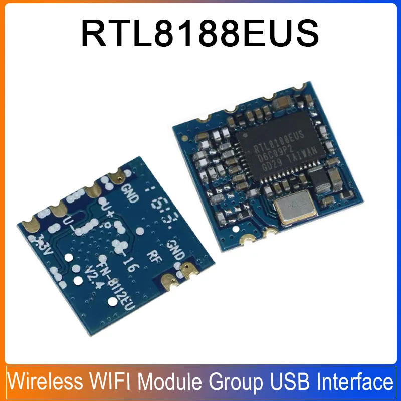 

1-5PCS RTL8188EUS RTL8188 EUS Wireless WIFI Module Group USB Interface Low-power Long-distance High-speed Wall-penetrating King