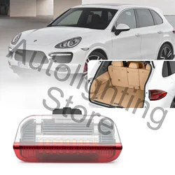Voor Porsche Cayenne 958 2011-2018 970 Panamera LED Rode Auto Bagageruimte Licht Kofferbak Boot Lampen Interieur Courtesy lichten