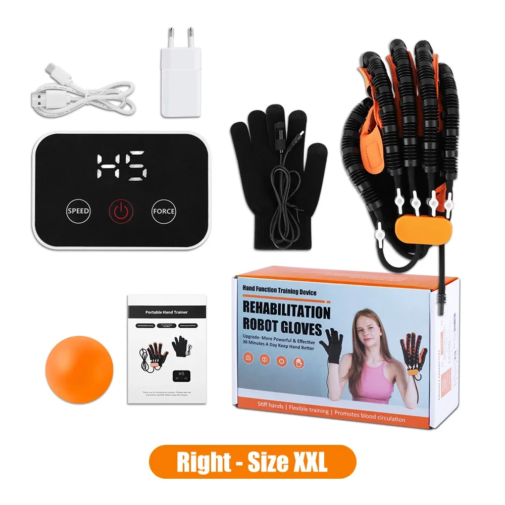 Rehabilitatie Robothandschoen Handtrainer Vingertrainingshandschoenen Beroerte Hemiplegie Apparaten Handrevalidatietrainer Rehab