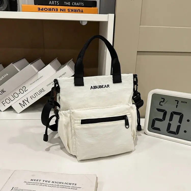 New Color Block Double Shoulder Travel Backpack Lightweight Single Strap Crossbody Bag for Hiking Outdoor Activities Unisex