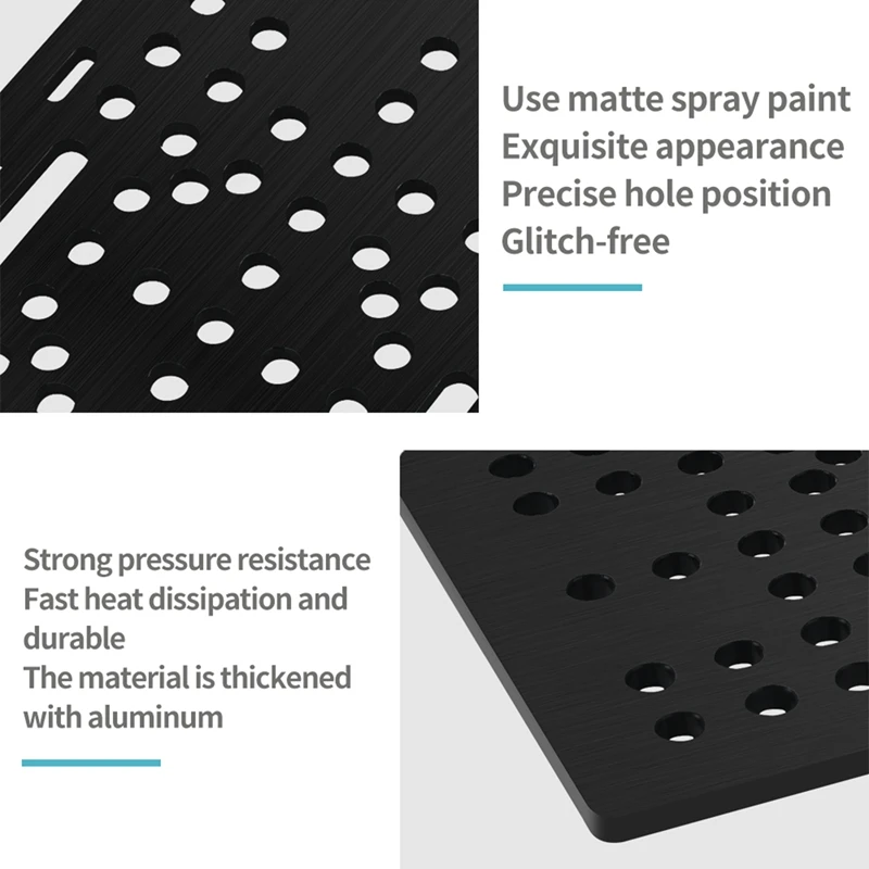 AC88-V-Slot Gantry Plate Set 20-80Mm With V-Slot Solid V Wheel POM Kit For Profiles CNC Machine Part 3D Printer Parts