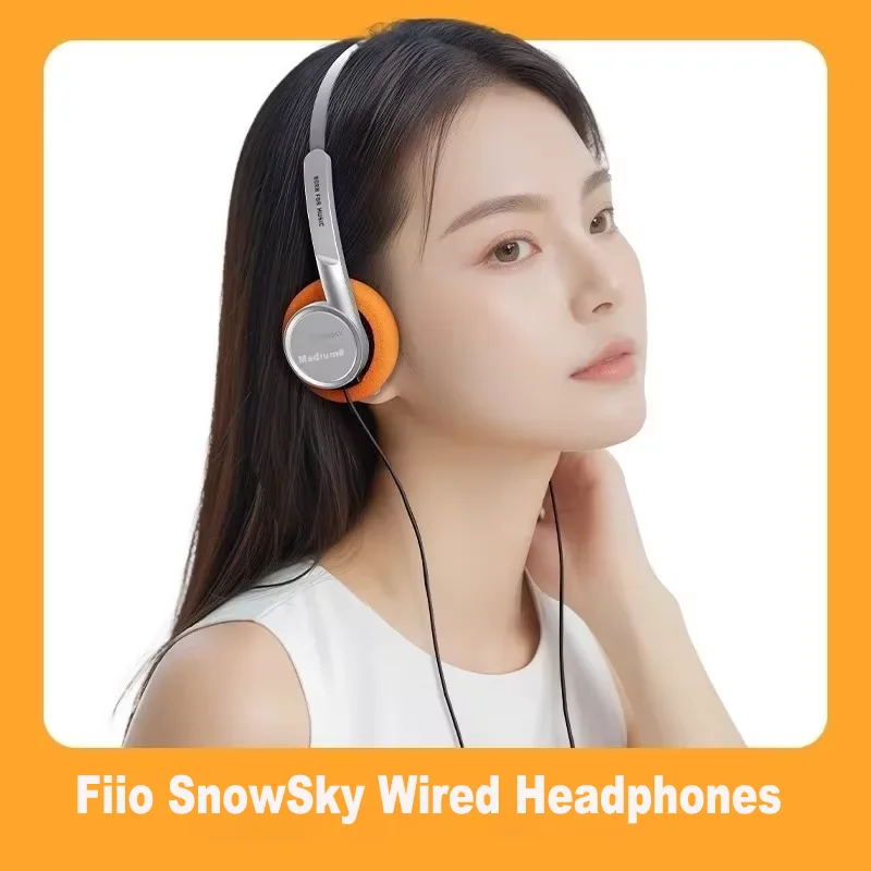 

Wired Headphones With 3.5mm Audio and Mic 40mm Dynamic Driver Lossless HIFI Sound Quality Lightweight Retro Fashion Headset