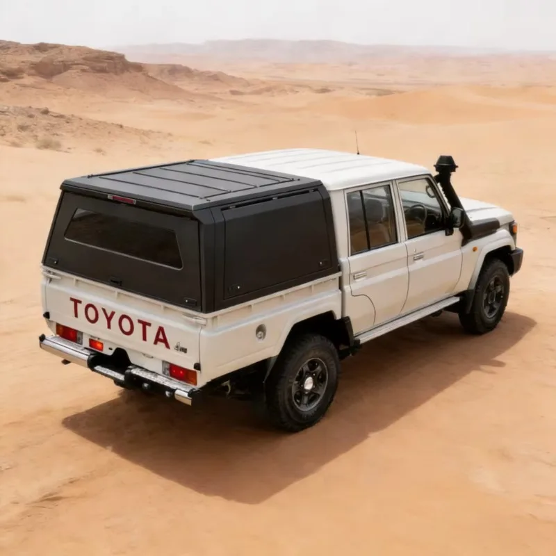 

Алюминиевый жесткий тент-кемпер для пикапа Toyota Land Cruiser LC79 4x4